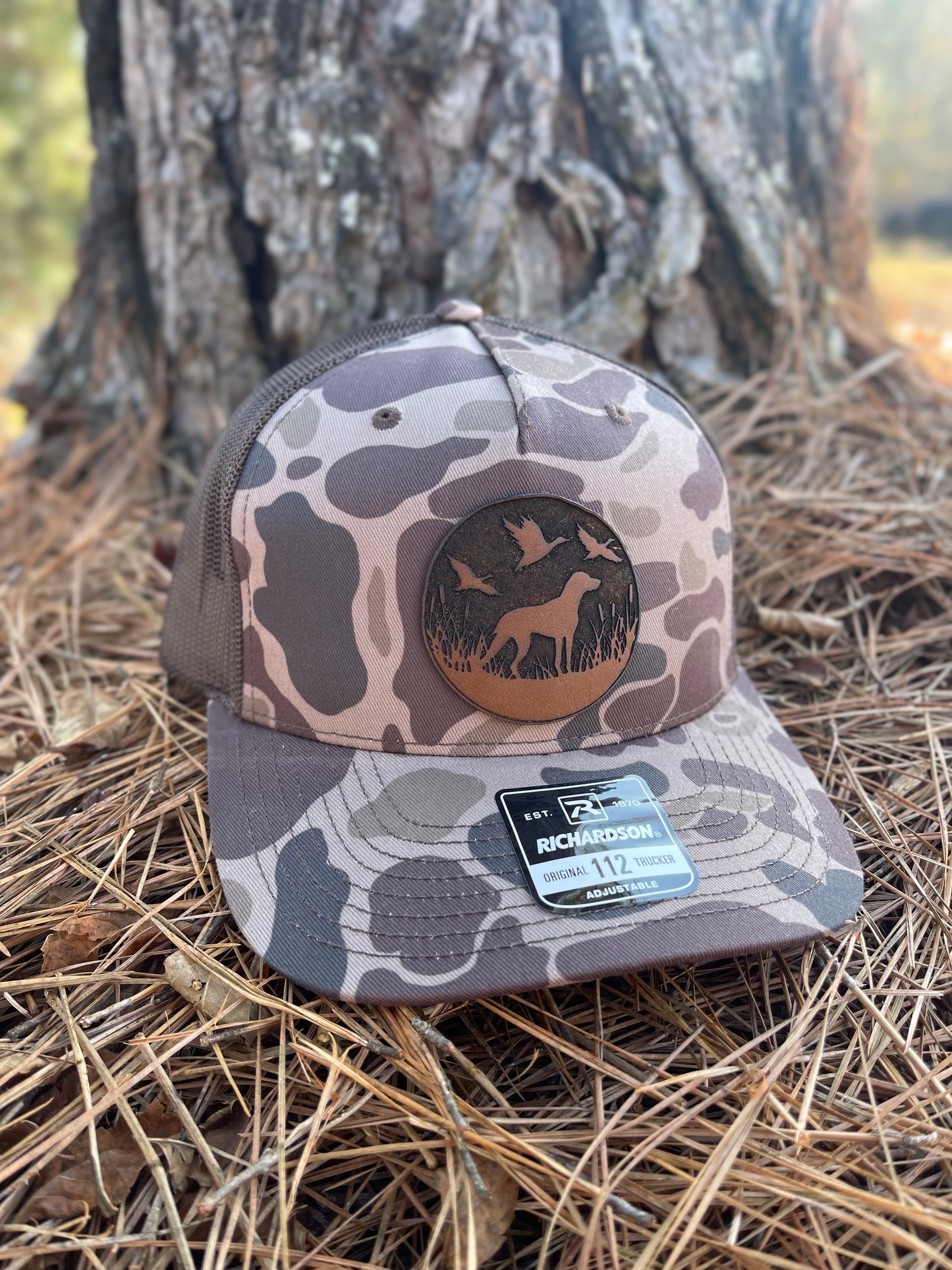 Duck Dog - Bark Camo Hat - 5 Panel